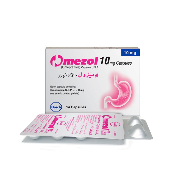 Omezol capsule 10 mg 2×7’s