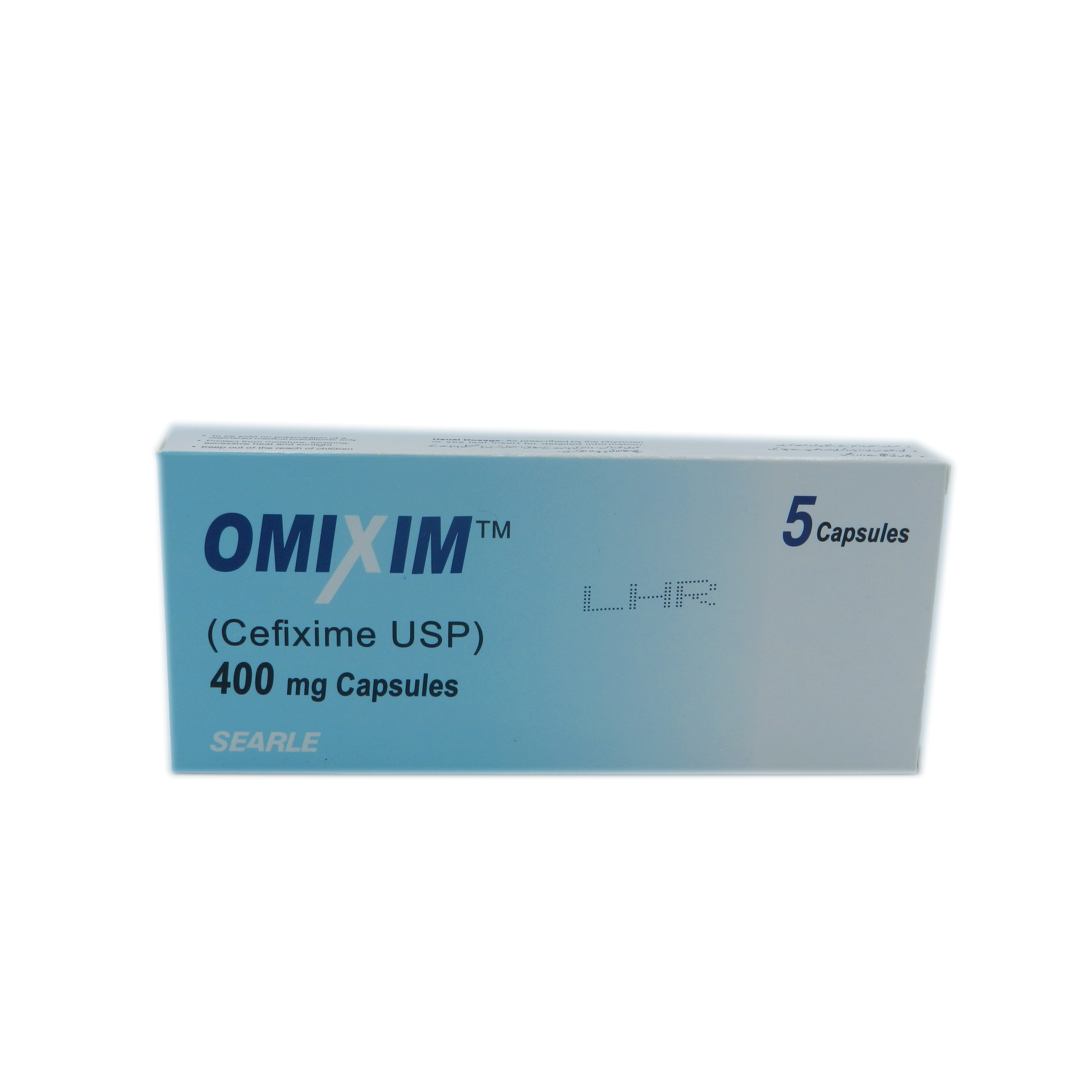 Omixim capsule 400 mg 5’s