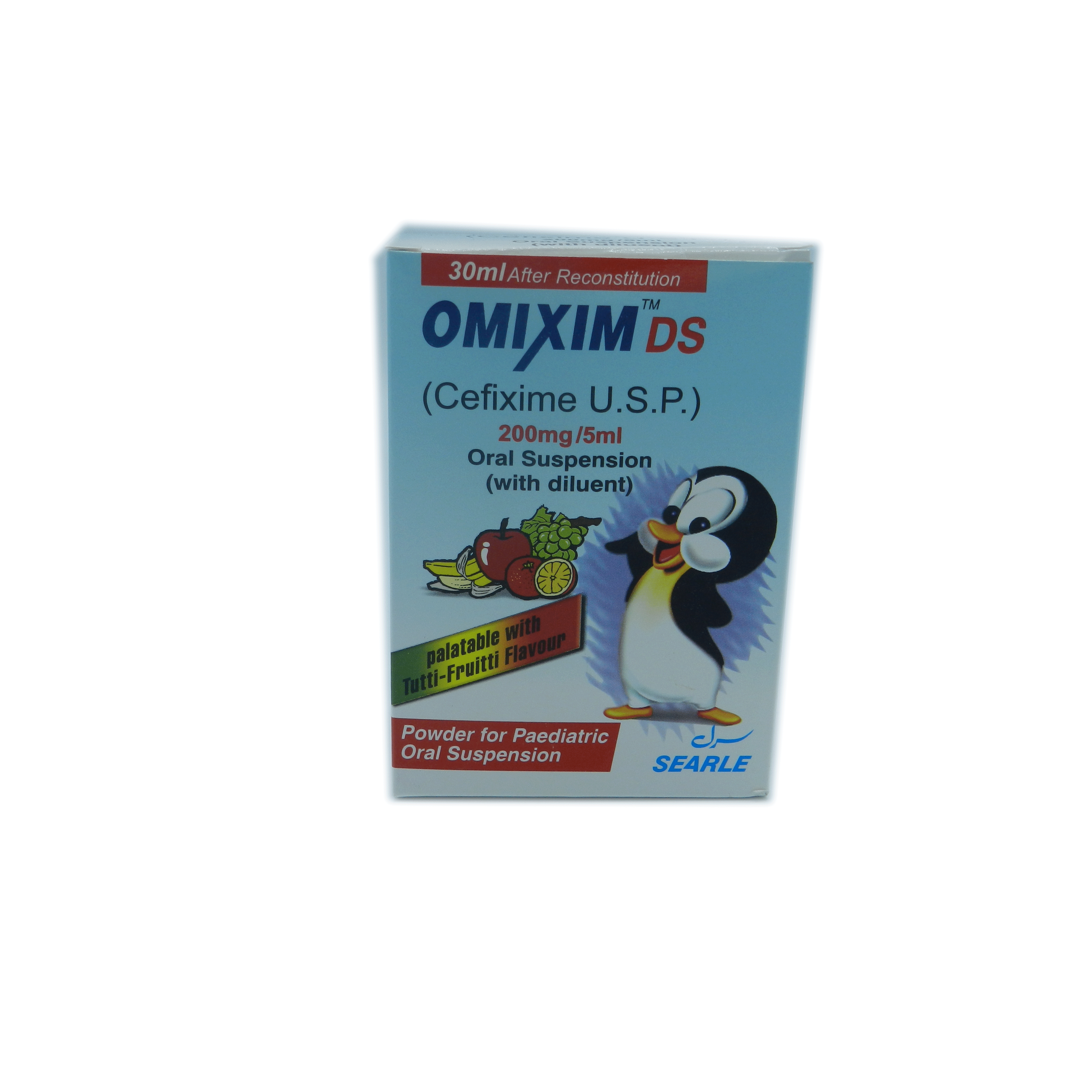 Omixim suspension DS 200 mg 30 mL