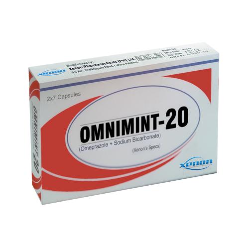 Omnimint capsule 20/1100 mg 2×7’s