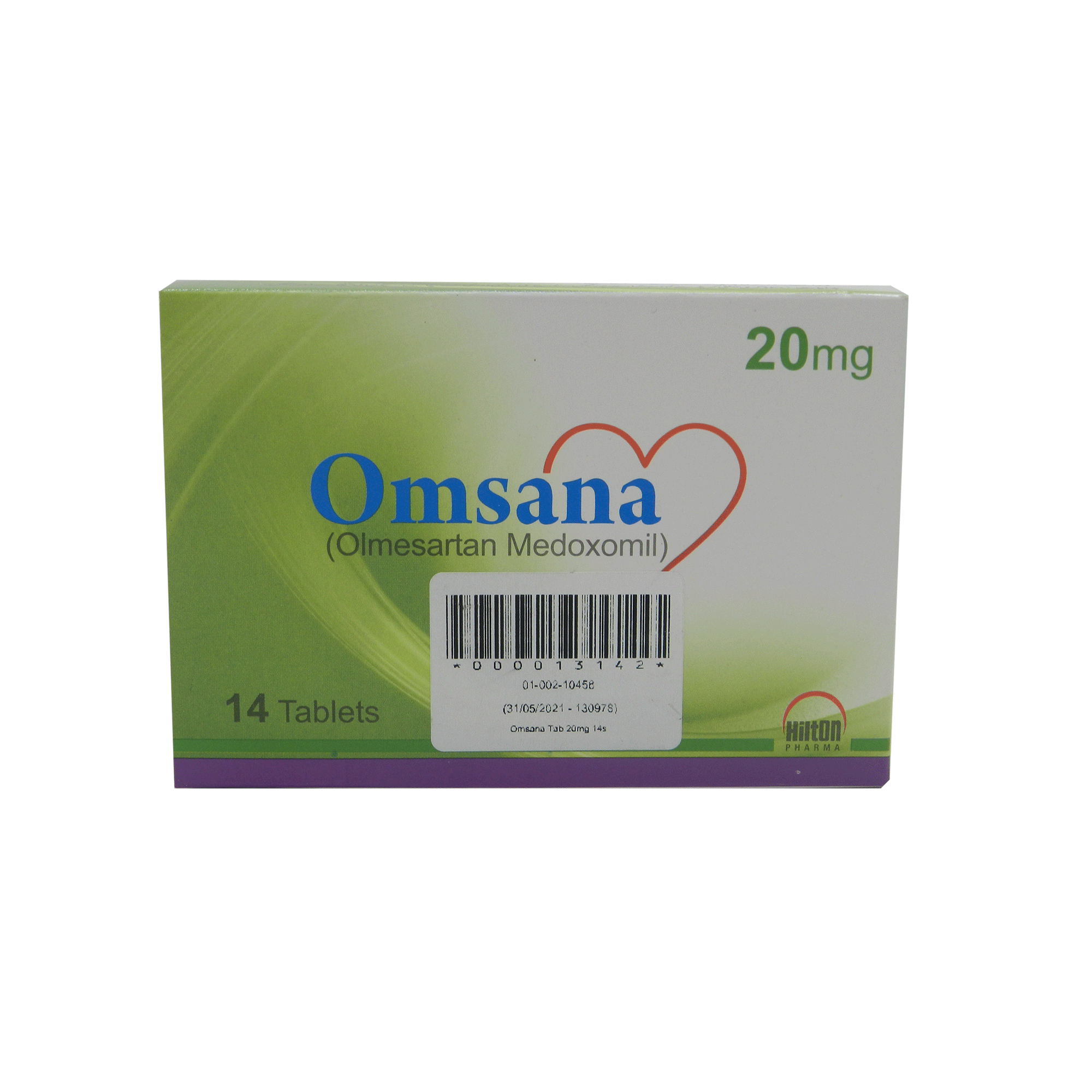 Omsana tablet 20 mg 14’s
