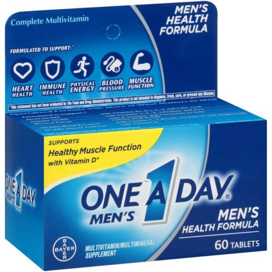 ONE A DAY 60 TABLETS MEN (IMP)
