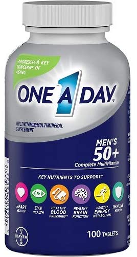 One A Day Men’s 50+ 100 Tablet Healthy Advantage Multivitamin