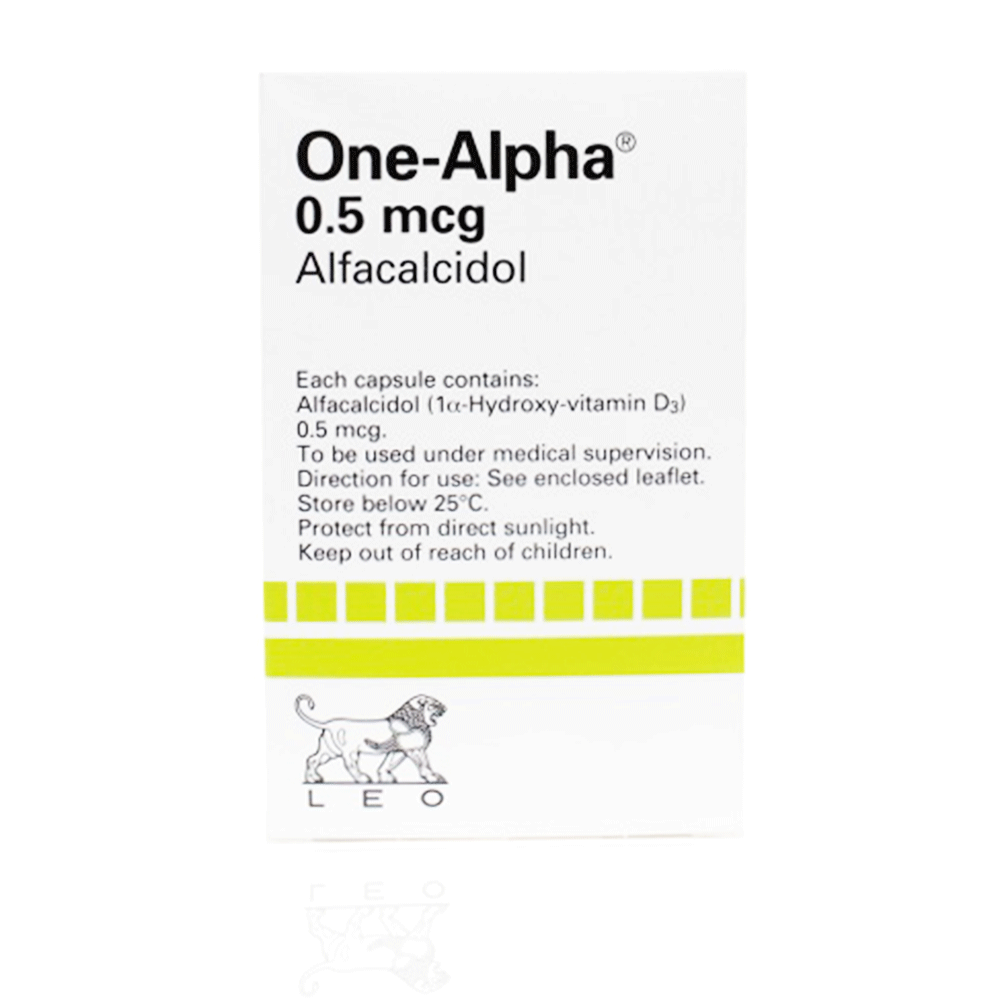 One-Alpha capsule 0.5 mcg 30’s