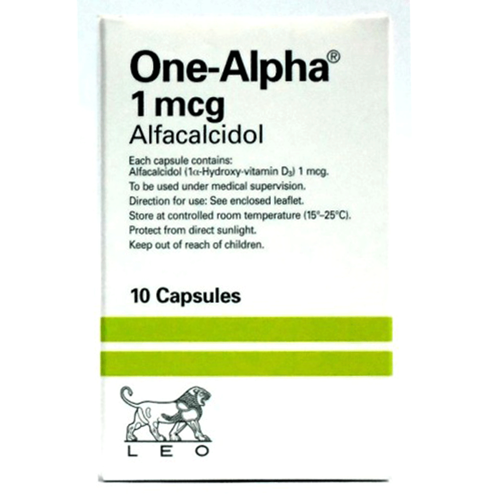 One-Alpha capsule 1 mcg 10’s