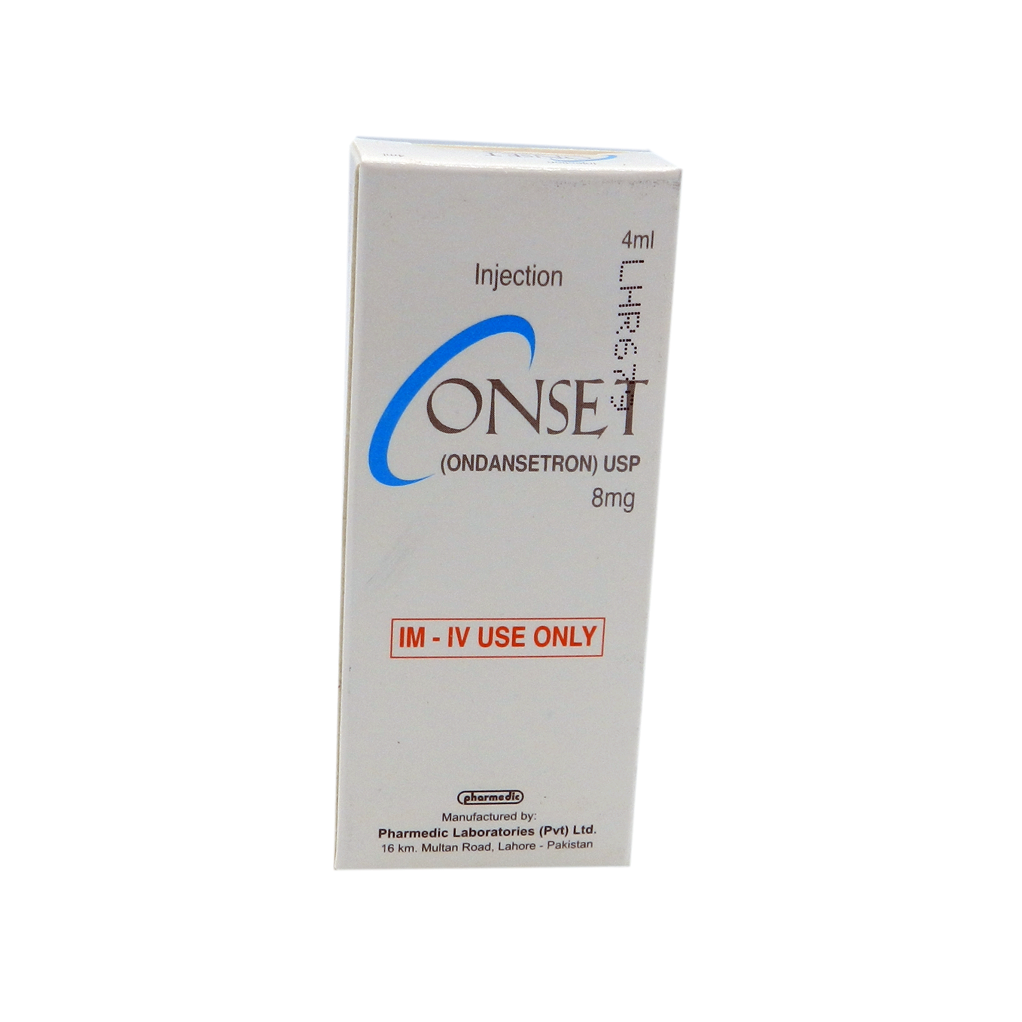 Onset Injection 8 mg 1 Amp