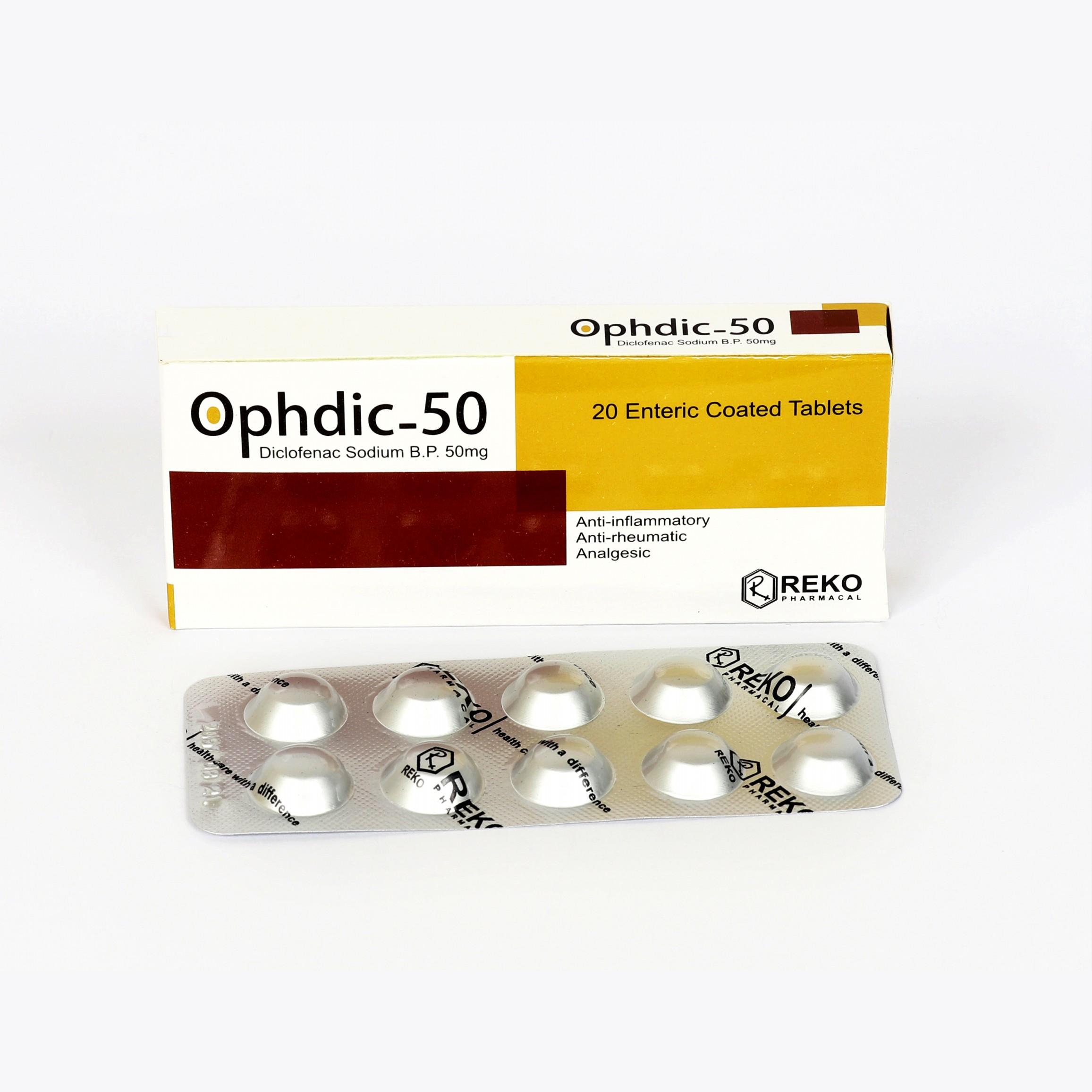 Ophdic tablet 50 mg 20’s