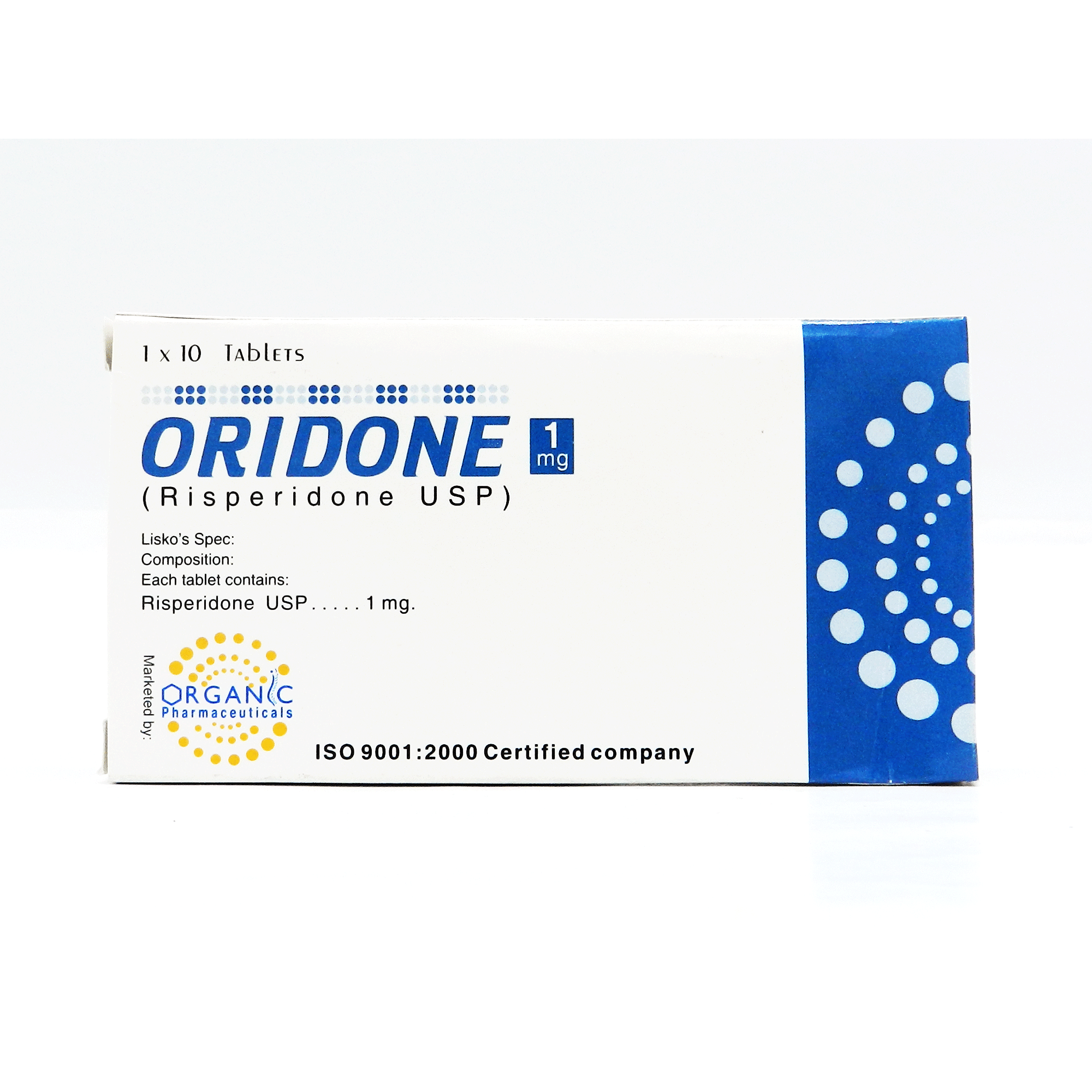 Oridone tablet 1 mg 10’s
