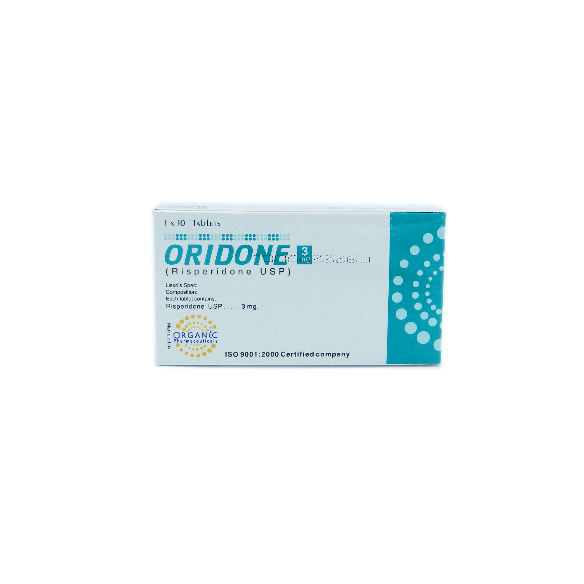 Oridone tablet 3 mg 10’s