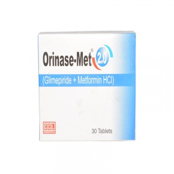 Orinase-Met tablet 2/500 mg 30’s