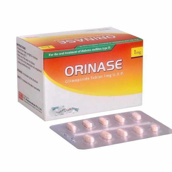Orinase tablet 1 mg 2×10’s