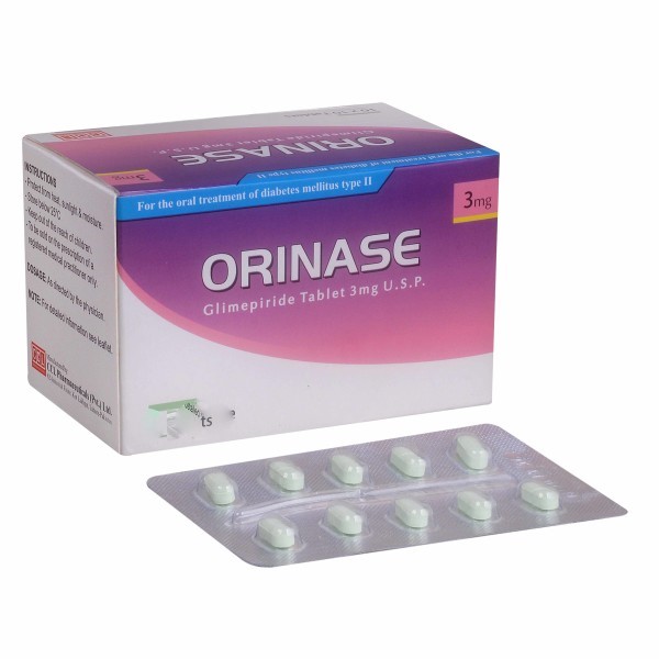 Orinase tablet 3 mg 2×10’s