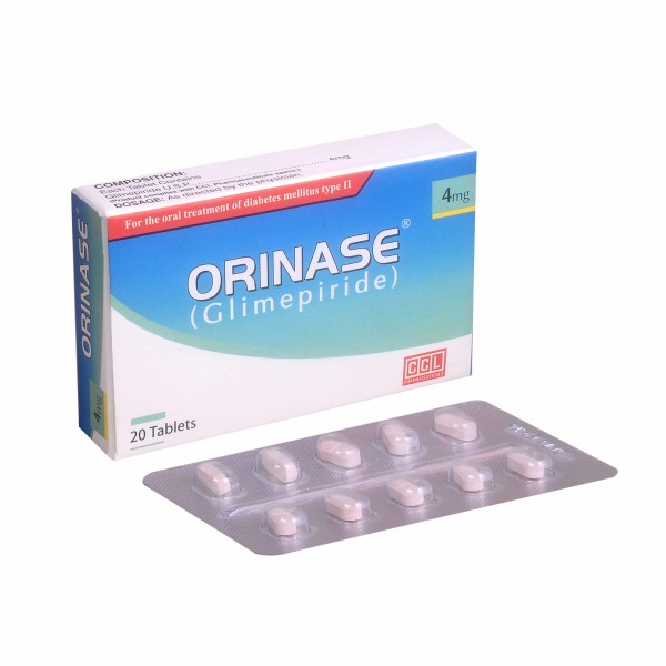 Orinase tablet 4 mg 2×10’s