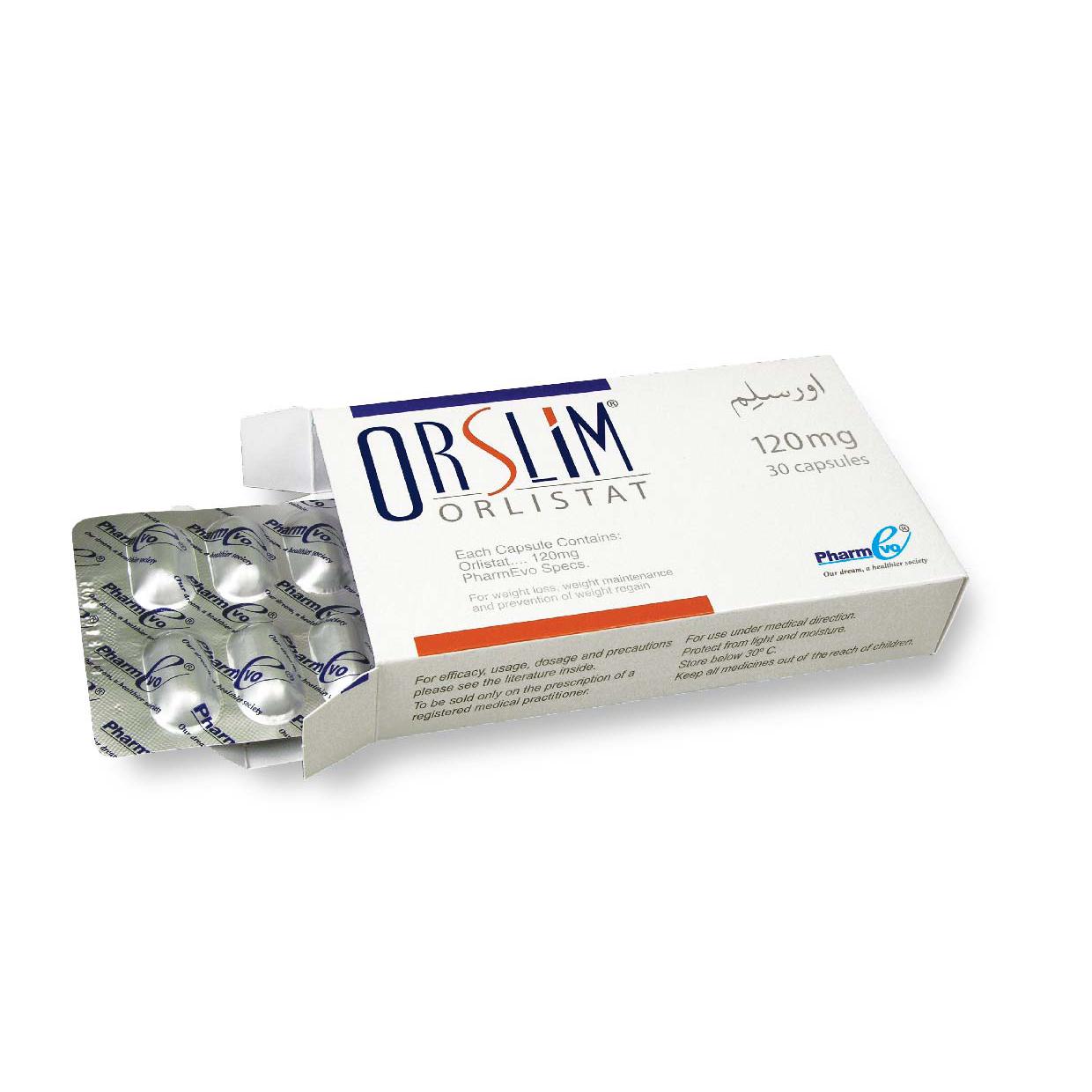 Orslim capsule 120 mg 30’s
