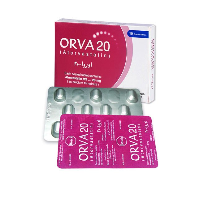 Orva tablet 20 mg 10’s