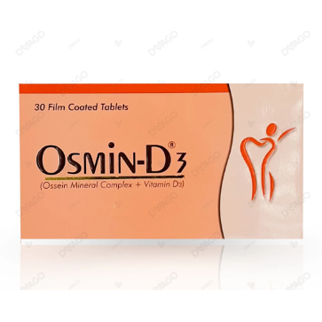 Osmin D3 tablet 30’s