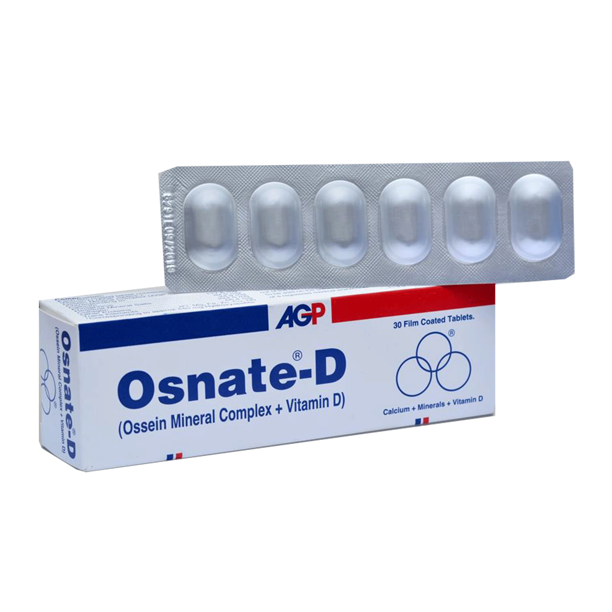 Osnate-D Tab 830mg/400IU 30s
