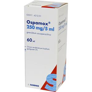 Ospamox suspension 250 mg 60 mL