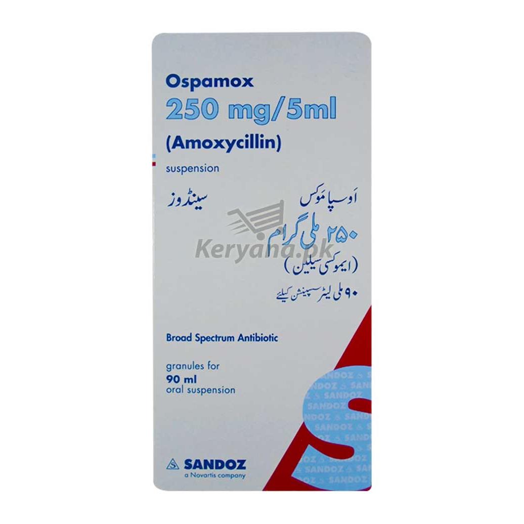 Ospamox suspension 250 mg 90 mL