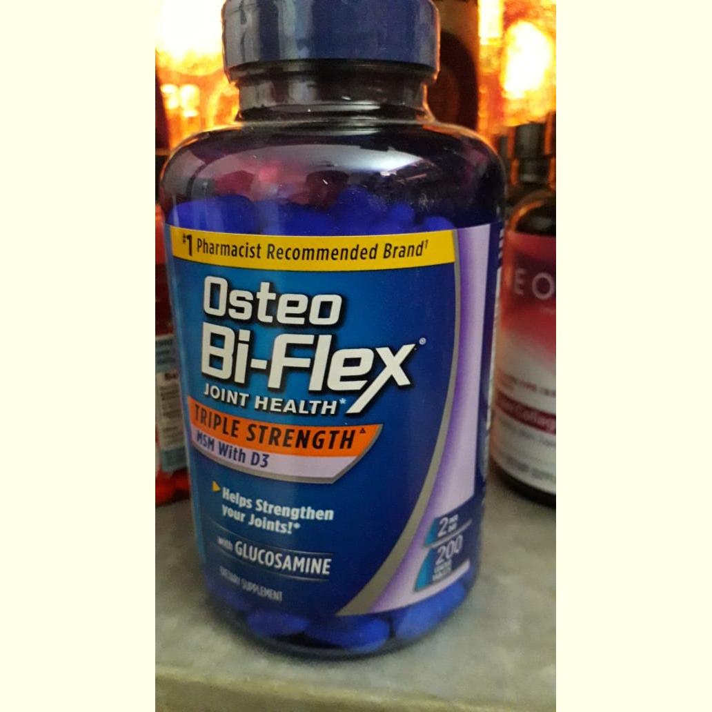 osteo bi-flex joint health triple strength (msm with d3 formula) 80 tablets Imported