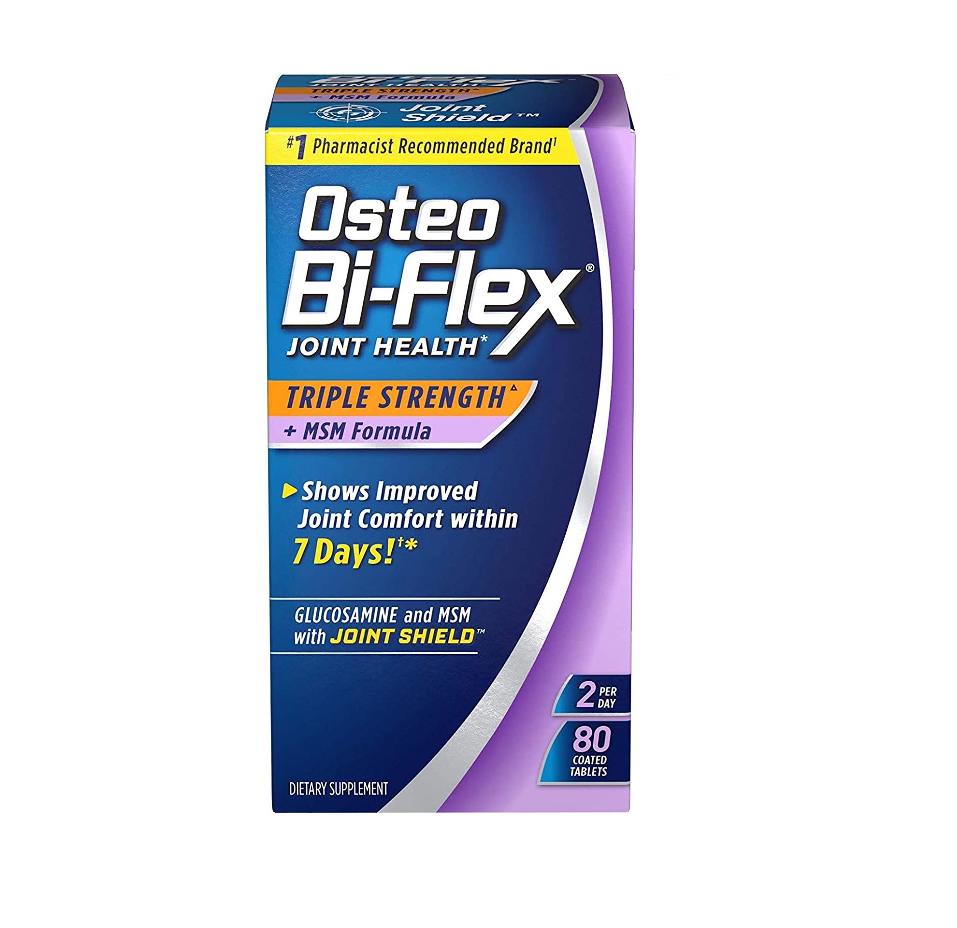 Osteo Bi-Flex® Triple Strength w/ MSM, 80 Coated Tablets
