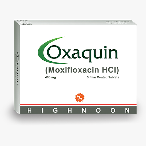 Oxaquin tablet 400 mg 5’s