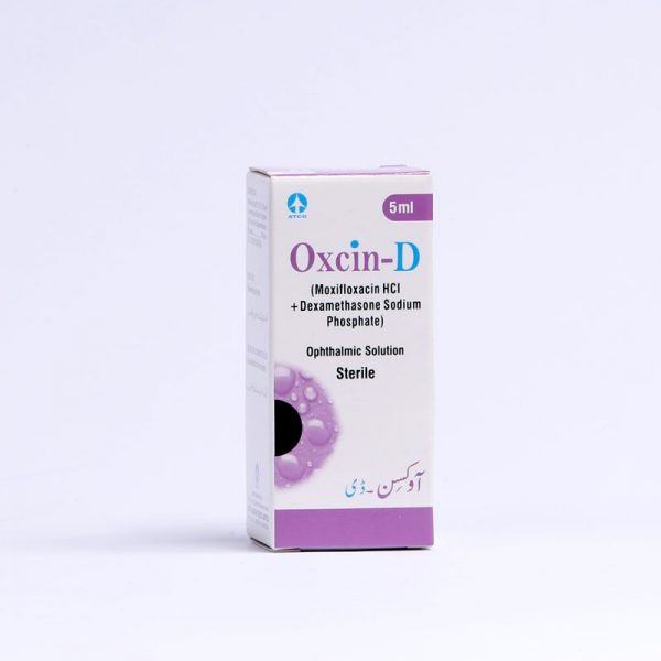 Oxcin D Eye Drops 0.1/0.5 % 5 mL