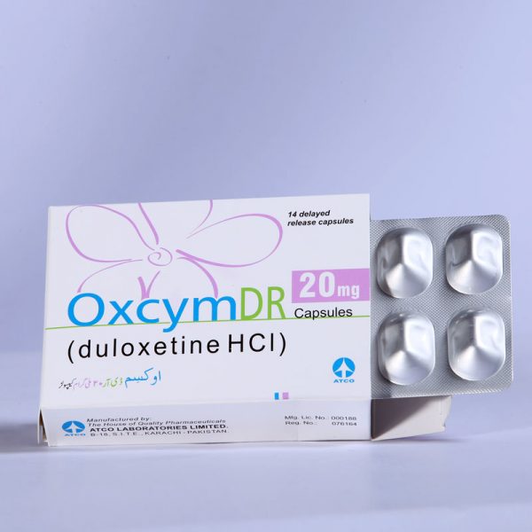Oxcym DR capsule 20 mg 14’s
