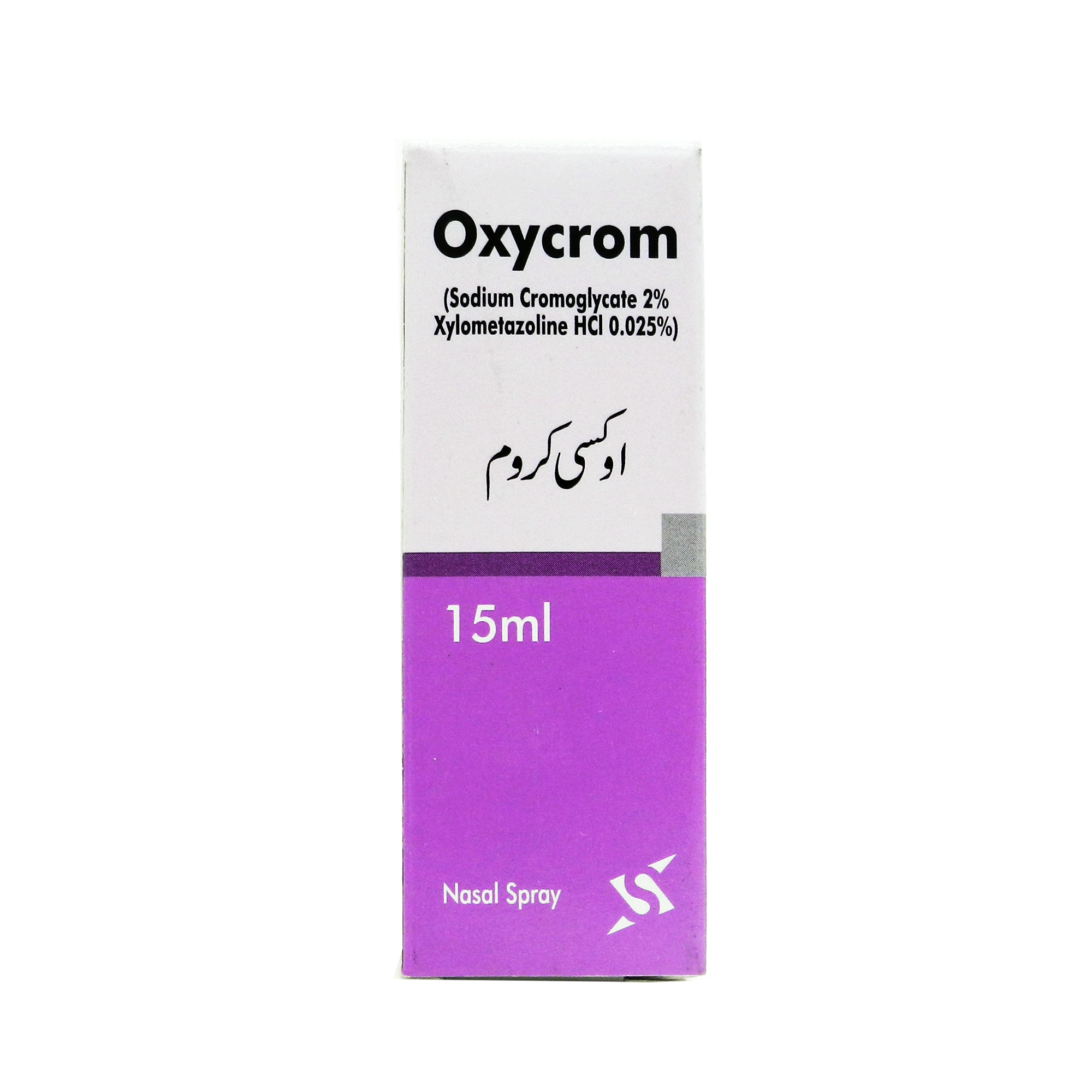 Oxycrom Nasal Spray Aq 2/0.025 % 15 mL