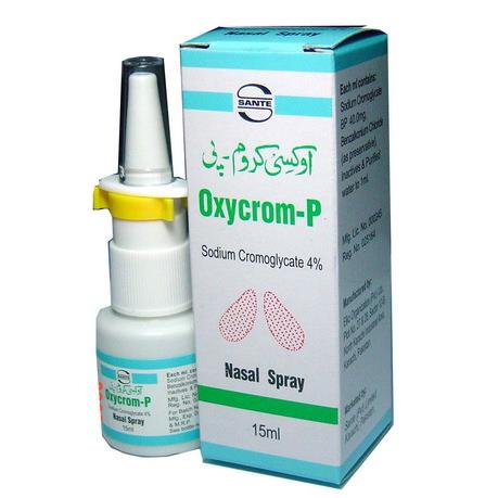 Oxycrom-P 4.00% Nasal Spray Aq 15 ml
