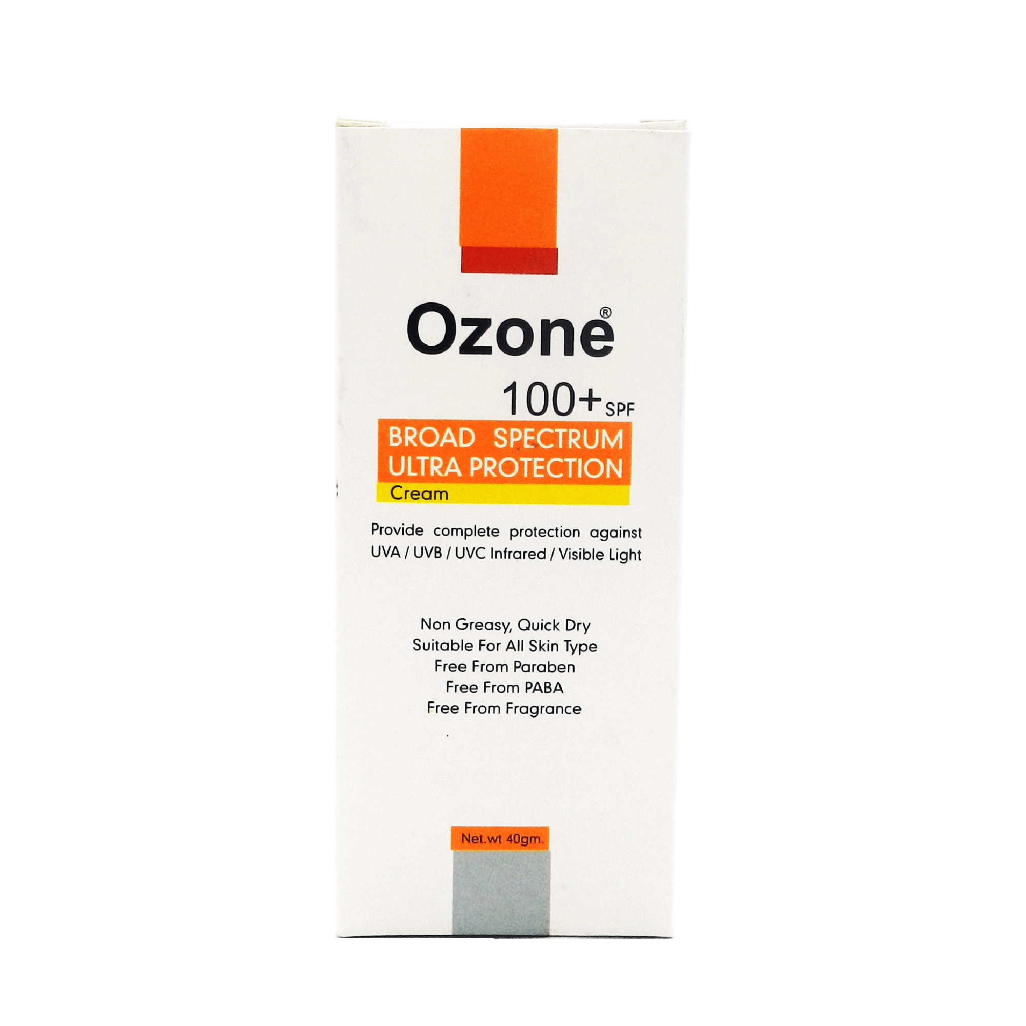 OZONE CREAM SPF 100