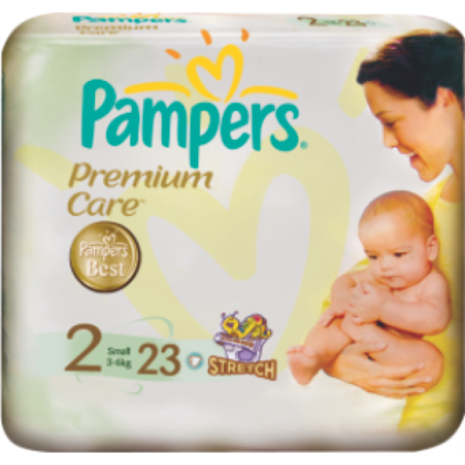 Pamper Premium Care 2 (3-6 Kg) 52 Pcs