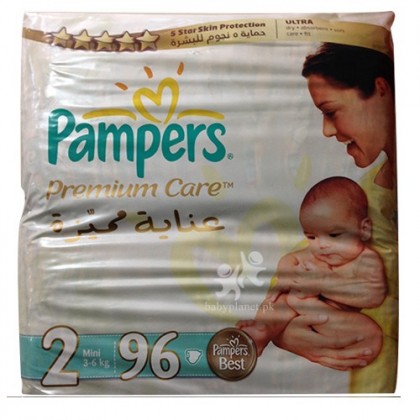 Pamper Premium Care 2 (3-6 Kg) 96 Pcs
