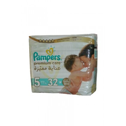 Pamper Premium Care 5 (11-25kg) 32 Pcs