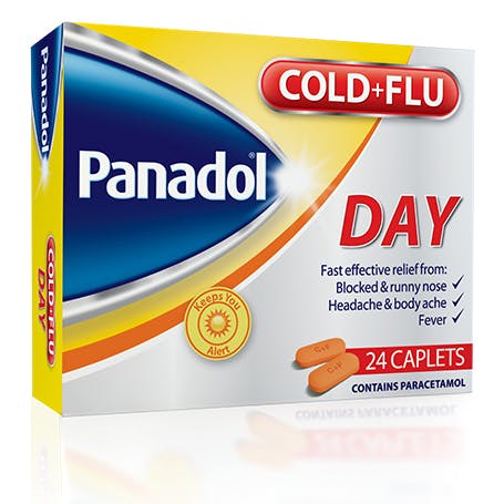 Panadol Cold + Flu Day 24s imported dubai