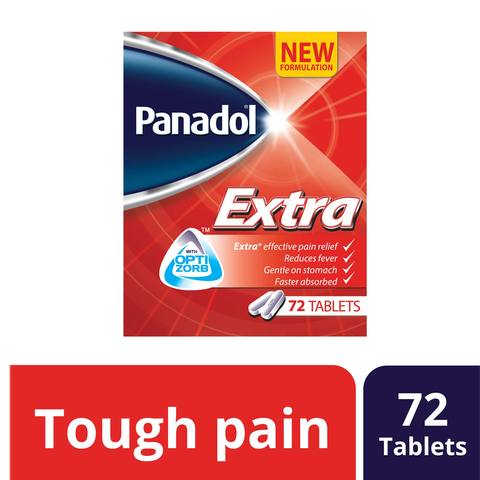 Panadol Extra 72 tab imported from Dubai