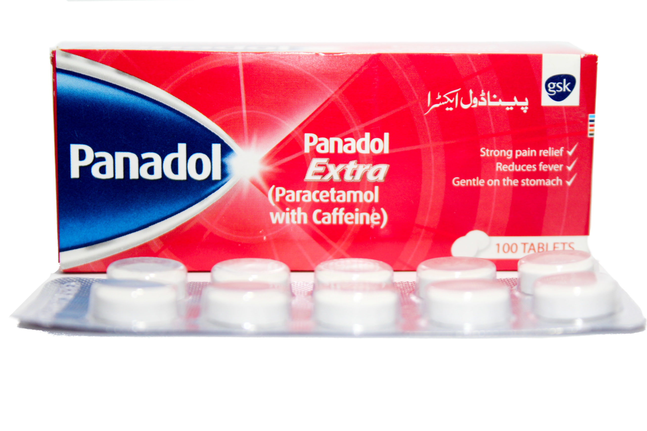 Panadol Extra Tab 500mg/65mg 100s