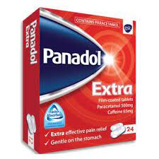 Panadol Extra with OptiZorb technology 24s imported dubai