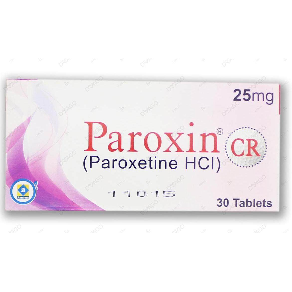 Paroxin CR tablet 25 mg 30’s