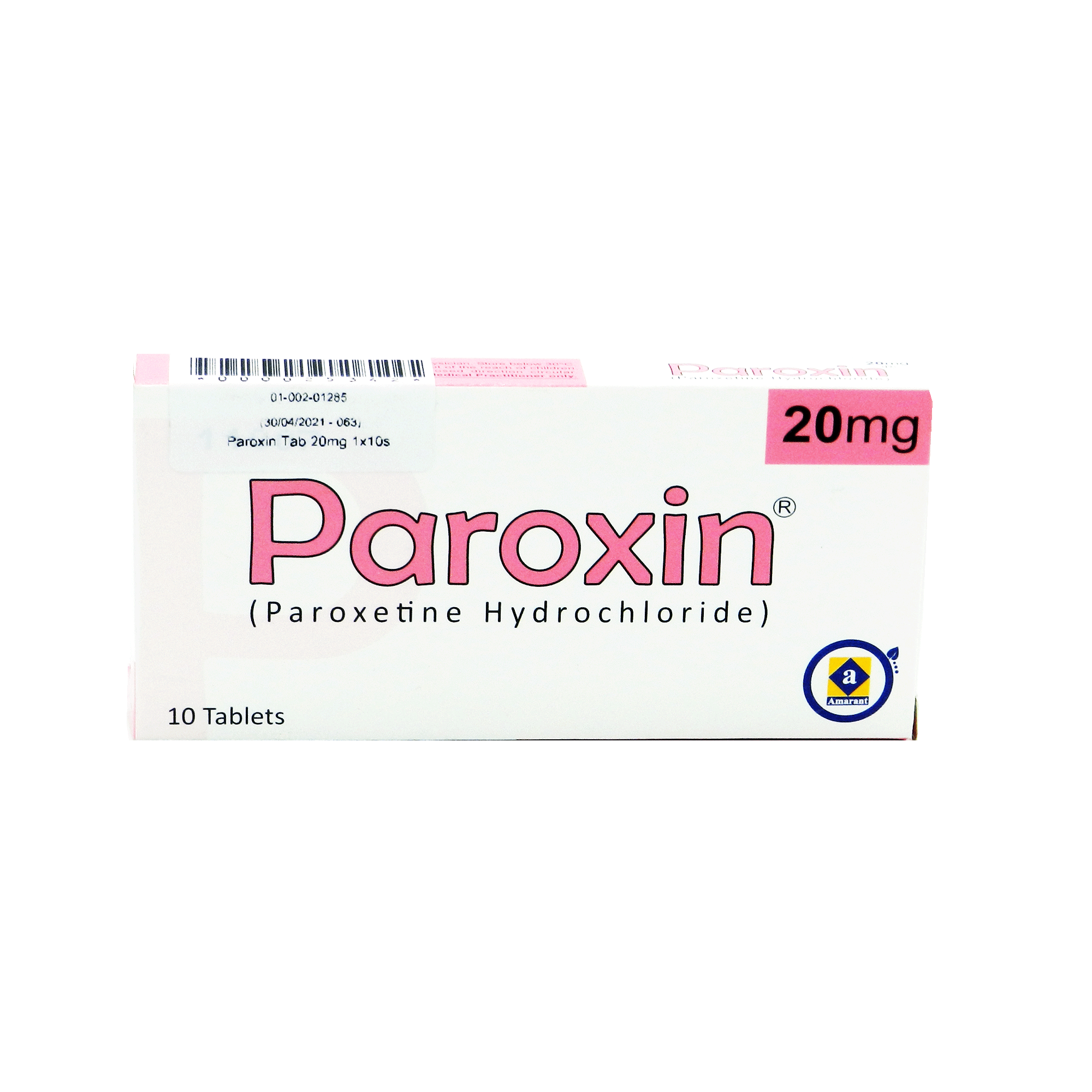 Paroxin tablet 20 mg 10’s