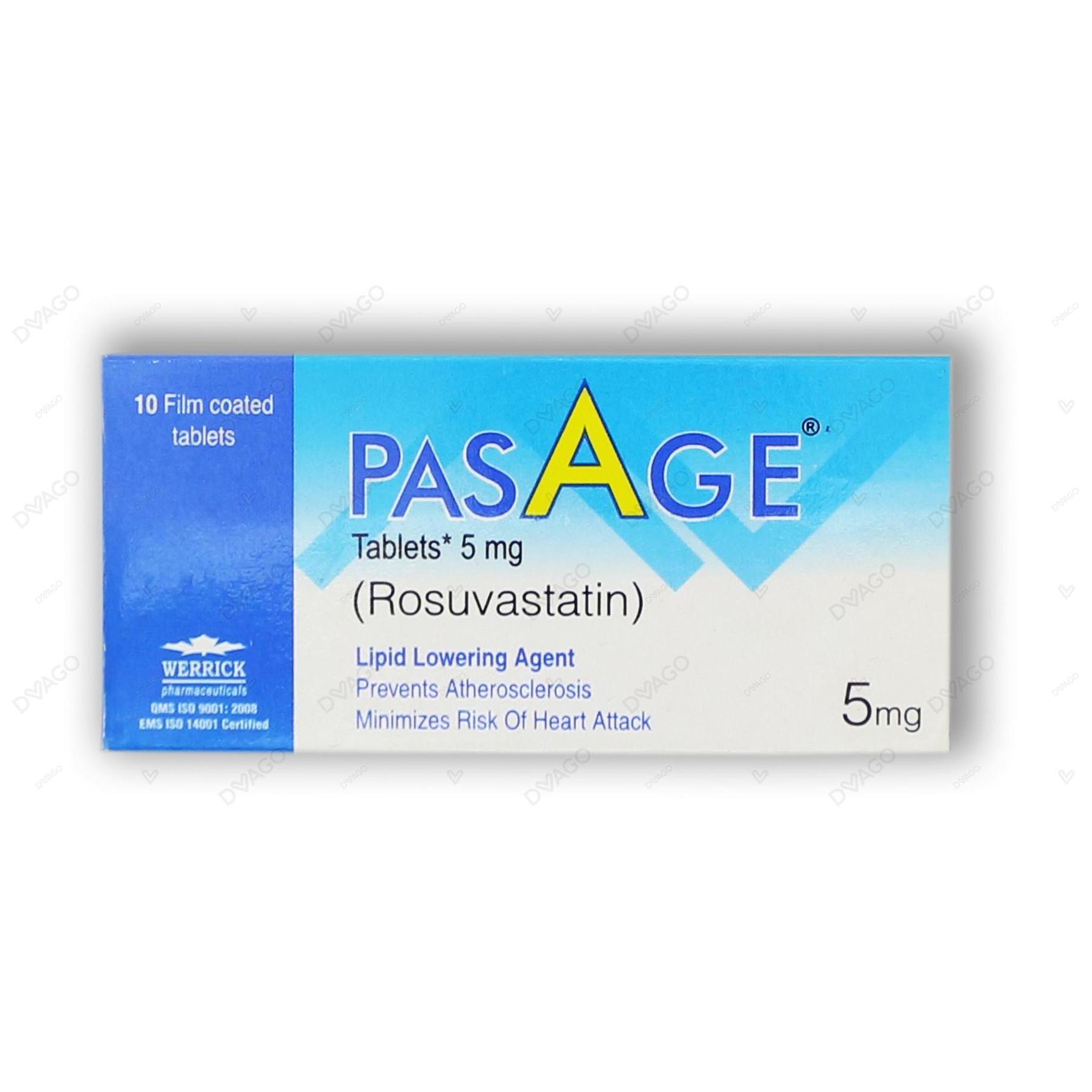 Pasage tablet 5 mg 10’s