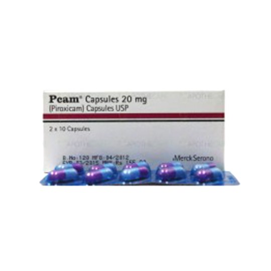 Pcam capsule 20 mg 2×10’s