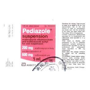 Pediazole suspension 60 mL