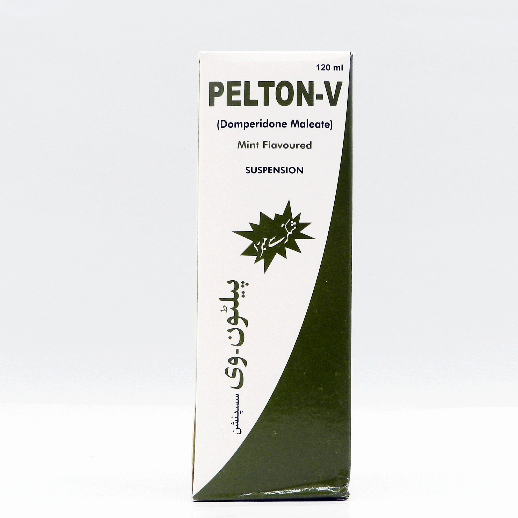 Pelton V suspension 5 mg/5 mL 120 mL