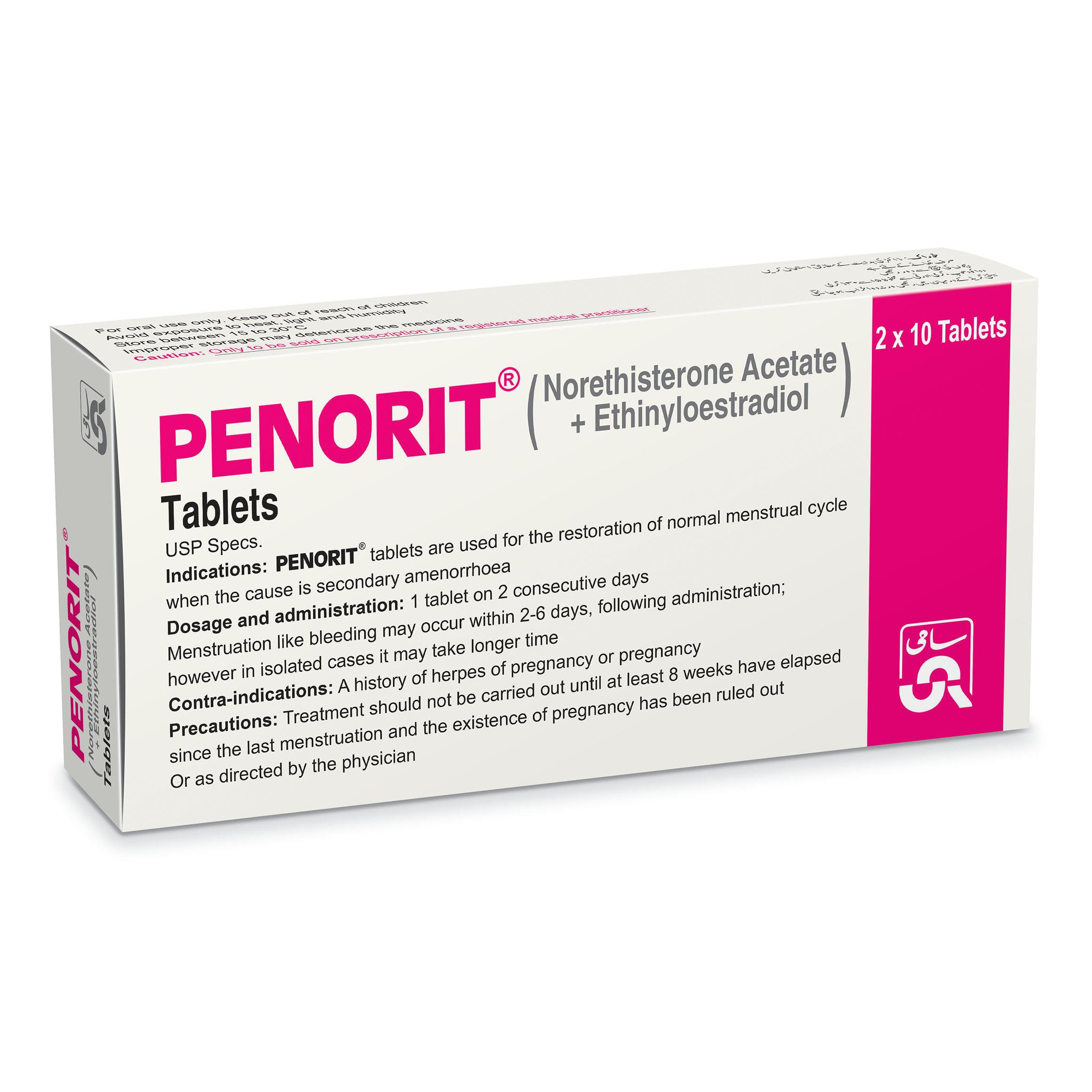 Penorit tablet 20’s