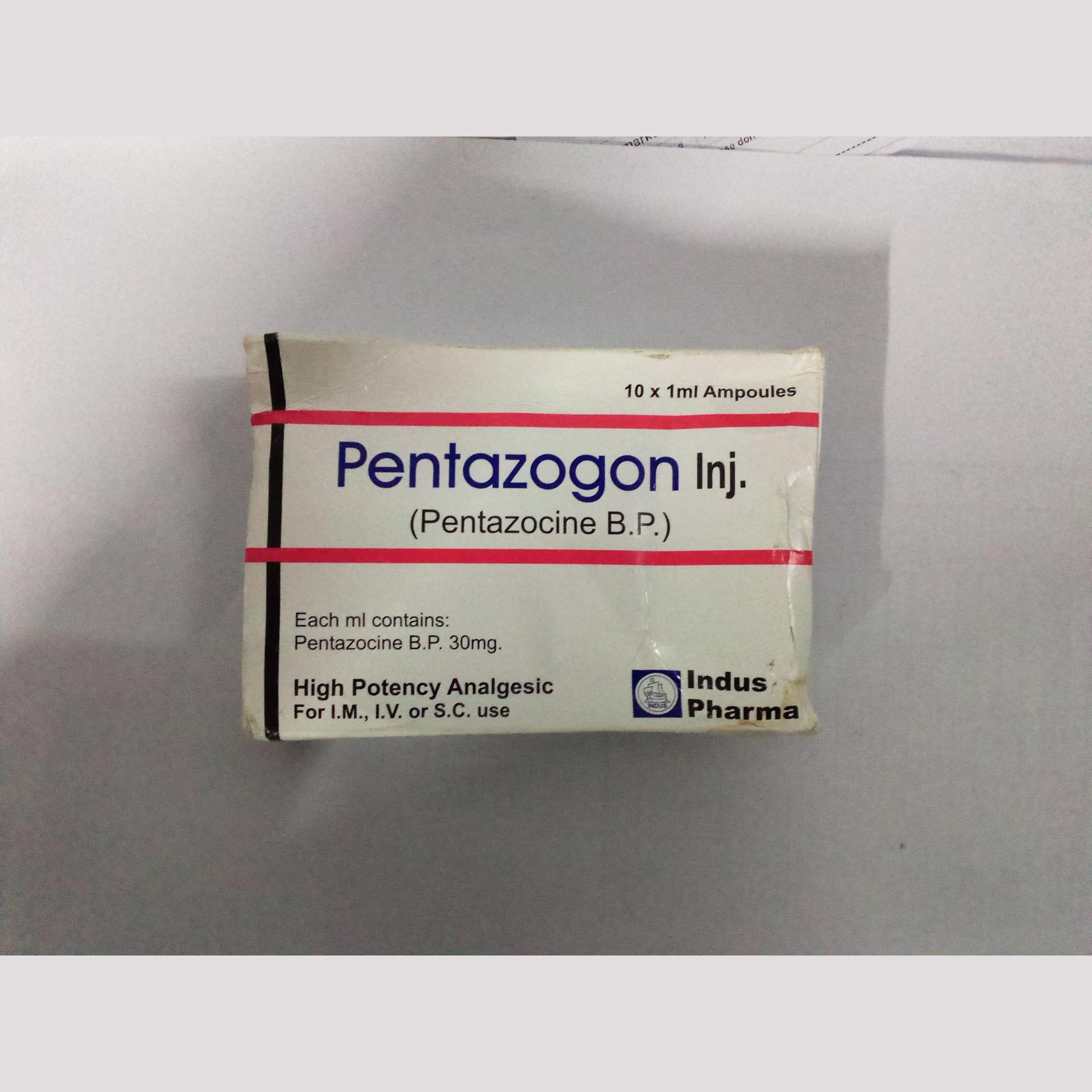 PENTAZOGON INJECTION 30MG IV/IM