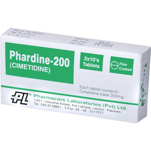 Phardine tablet 200 mg 2×10’s