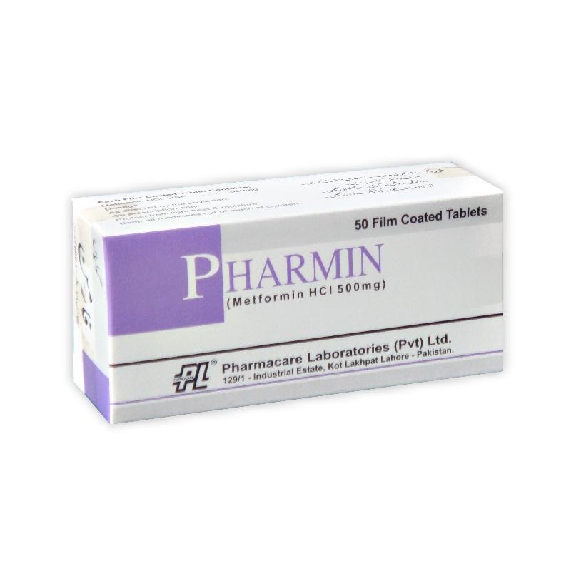 Pharmin tablet 500 mg 50’s