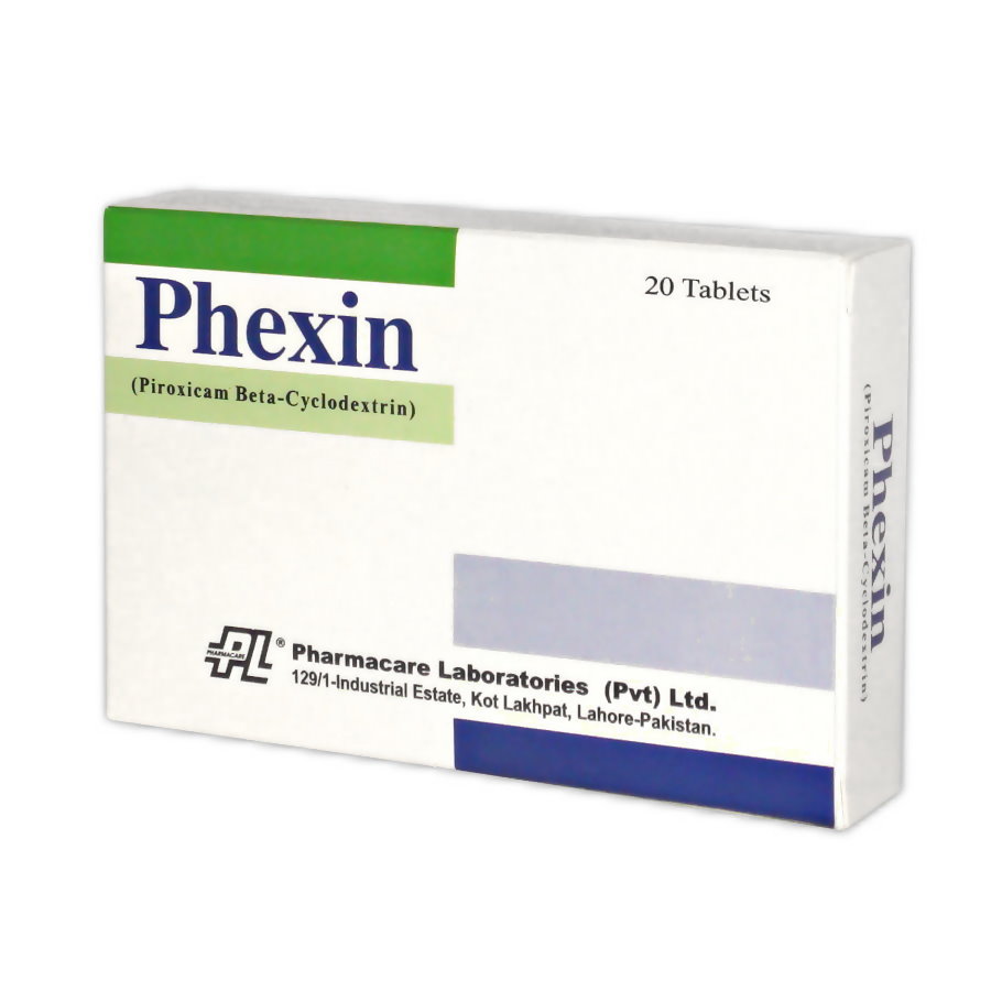 Phexin tablet 20 mg 2×10’s