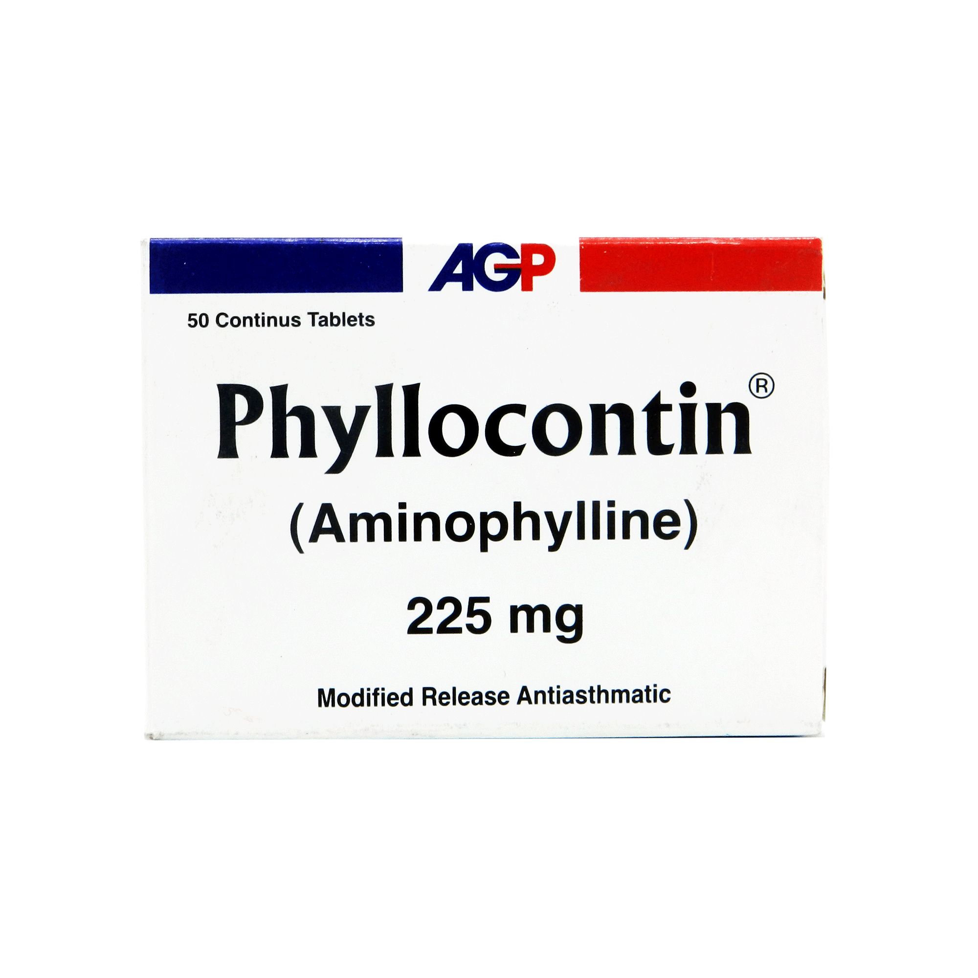 Phyllocontin tablet 225 mg 50’s